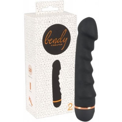 Гибкий вибратор с ребристой поверхностью Bendy Ripple Vibrator Гибкий вибратор с ребристой поверхностью Bendy Ripple Vibrator