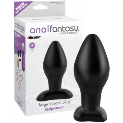 Анальная пробка AFC Large Анальная пробка AFC Large Silicone Plug BlackSilicone Plug Black