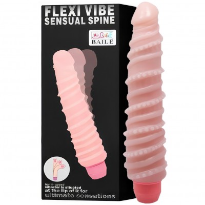 Вибратор с хребтом гнущийся Flexi Vibe 21 см Вибратор с хребтом гнущийся Flexi Vibe 21 см