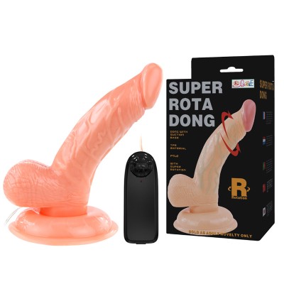 Ротатор с мошонкой и присоской Super Rota Dong 15 см Ротатор с мошонкой и присоской Super Rota Dong 15 см