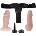Страпон женский Ultra Passionate Harness с двумя насадками 10 см и 11 см