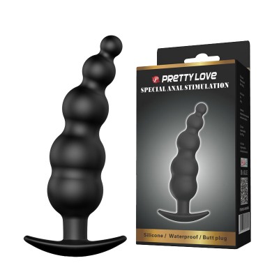 Анальная втулка черная Special Anal Stimulation