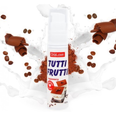 Оральный гель Tutti-Frutti тирамису 30 гр Оральный гель Tutti-Frutti тирамису 30 гр