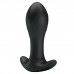 Анальная пробка для ношения с вибрацией Pretty Love Anal Plug Massager черная