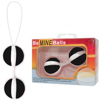Вагинальные шарики Be Mine Balls черные