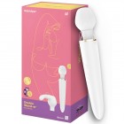 Перезаряжаемый смарт-массажер с насадкой для точки G Satisfyer Double Wand-er ДЕФОРМИРОВАННАЯ УПАКОВКА