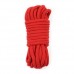 Веревка для бондажа красная Fetish Bondage Rope 10 м