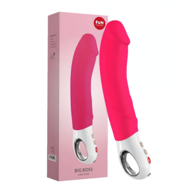 Вибратор Fun Factory Big Boss G5 розовый