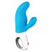 Вибратор с клиторальным стимулятором Fun Factory Miss Bi голубой