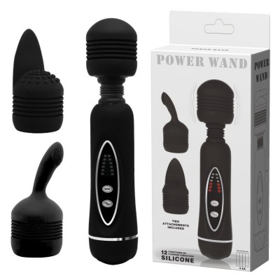 Вибромассажер Power Wand с дополнительными насадками Вибромассажер Power Wand с дополнительными насадками