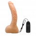 Вибратор с мошонкой на присоске 26 см