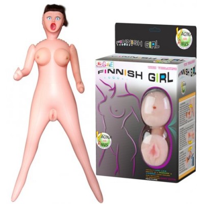 Кукла с открытым ротиком Finnish girl