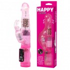 Вибратор Hi-Tech с бусинами Happy Angel