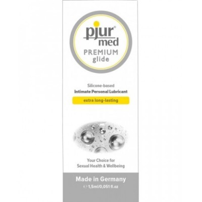 Пробник силиконовый лубрикант Pjur Med Premium glide1,5 мл