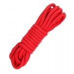 Хлопковая верёвка для бондажа красная 5 м