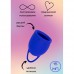 Менструальная чаша Natural Wellness Magnolia Iris Blue 15 мл Менструальная чаша Natural Wellness Magnolia Iris Blue 15 мл