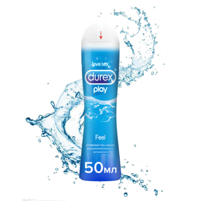 Гель-смазка Durex Play Feel длительного действия 50 мл Гель-смазка Durex Play Feel длительного действия 50 мл