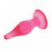 Розовая анальная пробка с присоской Butt plug Розовая анальная пробка с присоской Butt plug