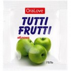 Оральный гель Tutti-Frutti яблоко 4 гр, пробник