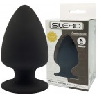 Анальная втулка с эффектом памяти SilexD Premium Silicone Plug S черная
