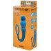 Анальная пробка с кольцом на пенис Spice it up Legend Aquamarine