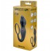 Анальная пробка с кольцом на пенис Spice it up Sensation Dark Grey