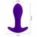 Анальная пробка для ношения с вибрацией Pretty Love Anal Plug Massager фиолетовая
