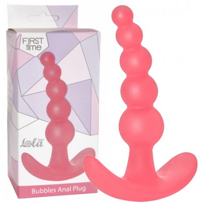 Анальная елочка Bubbles Anal Plug Pink