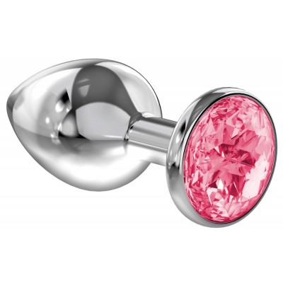 Анальная пробка Diamond Pink Sparkle Large Lola Анальная пробка Diamond Pink Sparkle Large Lola