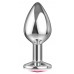 Анальная пробка Diamond Pink Sparkle Large Lola Анальная пробка Diamond Pink Sparkle Large Lola