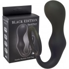 Анальная пробка с кольцом на пенис Double Pleasure Anal Plug Black