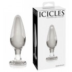 Стеклянная анальная пробка Icicles No. 26