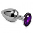 Анальная пробка Purple Rosebud Classic S