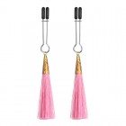 Зажимы для сосков Glamor Tassel Nipple Clamp Pink