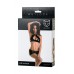 Комплект Glossy Brianna из материала Wetlook, размер M