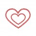 Пэстисы Bijoux Mimi Heart Red красные Пэстисы Bijoux Mimi Heart Red красные