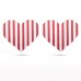 Набор интригующих пэстисов для груди Cross and Heart Nipple Pasties