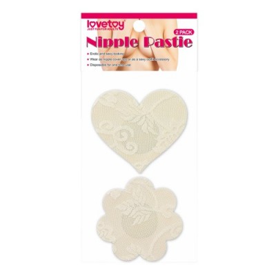 Набор нежных пэстисов для груди Lace Heart and Flower Nipple Pasties Набор нежных пэстисов для груди Lace Heart and Flower Nipple Pasties