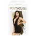 Черное мини-платье с глубоким вырезом Penthouse Heart Rob M/L Черное мини-платье с глубоким вырезом Penthouse Heart Rob M/L