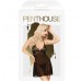 Красное платье-сорочка и трусики-стринги Penthouse Bedtime story M/L