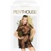 Кружевное черное мини-платье со стрингами Penthouse Poison Cookie L/XL Кружевное черное мини-платье со стрингами Penthouse Poison Cookie L/XL