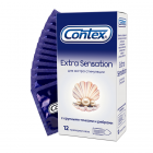 Презервативы Contex № 12 Extra Sensation с крупными точками и ребрами