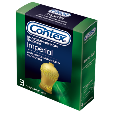 Презервативы Contex № 3 Imperial плотнооблегающие Презервативы Contex № 3 Imperial плотнооблегающие