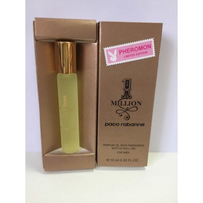 Духи с феромонами (масляные) 1 Million Paco Rabanne мужские 10 мл Духи с феромонами (масляные) 1 Million Paco Rabanne мужские 10 мл