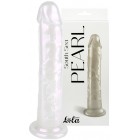 Перламутровый фаллос на присоске South Sea Pearl белый 20 см