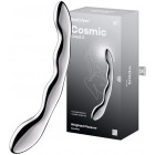 Стальной стимулятор для точки G волновидный Satisfyer Cosmic Crest 2