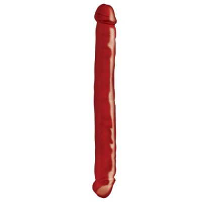 Двухсторонний фаллоимитатор Basix Rubber Works 12 in Double Dong Red Двухсторонний фаллоимитатор Basix Rubber Works 12 in Double Dong Red