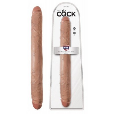 Двухсторонний фаллоимитатор King Double Cock 16 in Двухсторонний фаллоимитатор King Double Cock 16 in