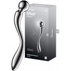Двусторонний стальной стимулятор Satisfyer Star Force 2