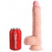Большой фаллос с мошонкой на присоске King Cock Plus Triple Density 28 см Большой фаллос с мошонкой на присоске King Cock Plus Triple Density 28 см